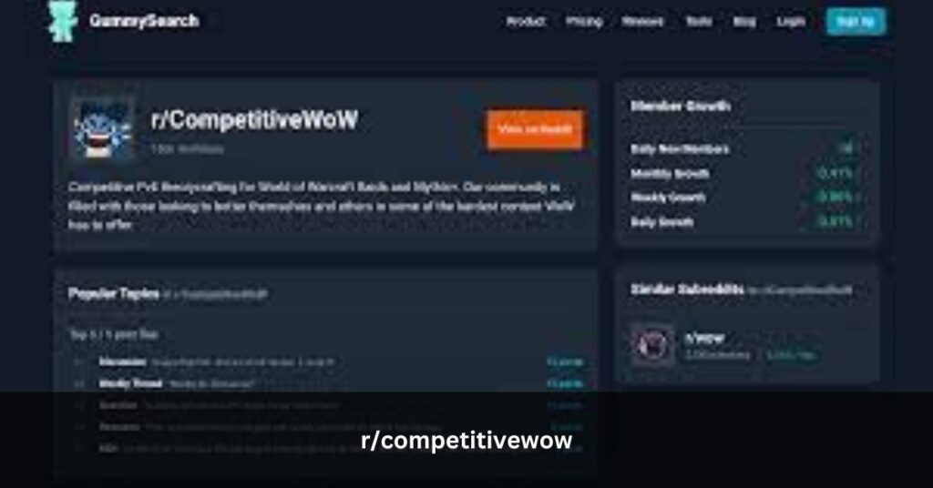 r/competitivewow